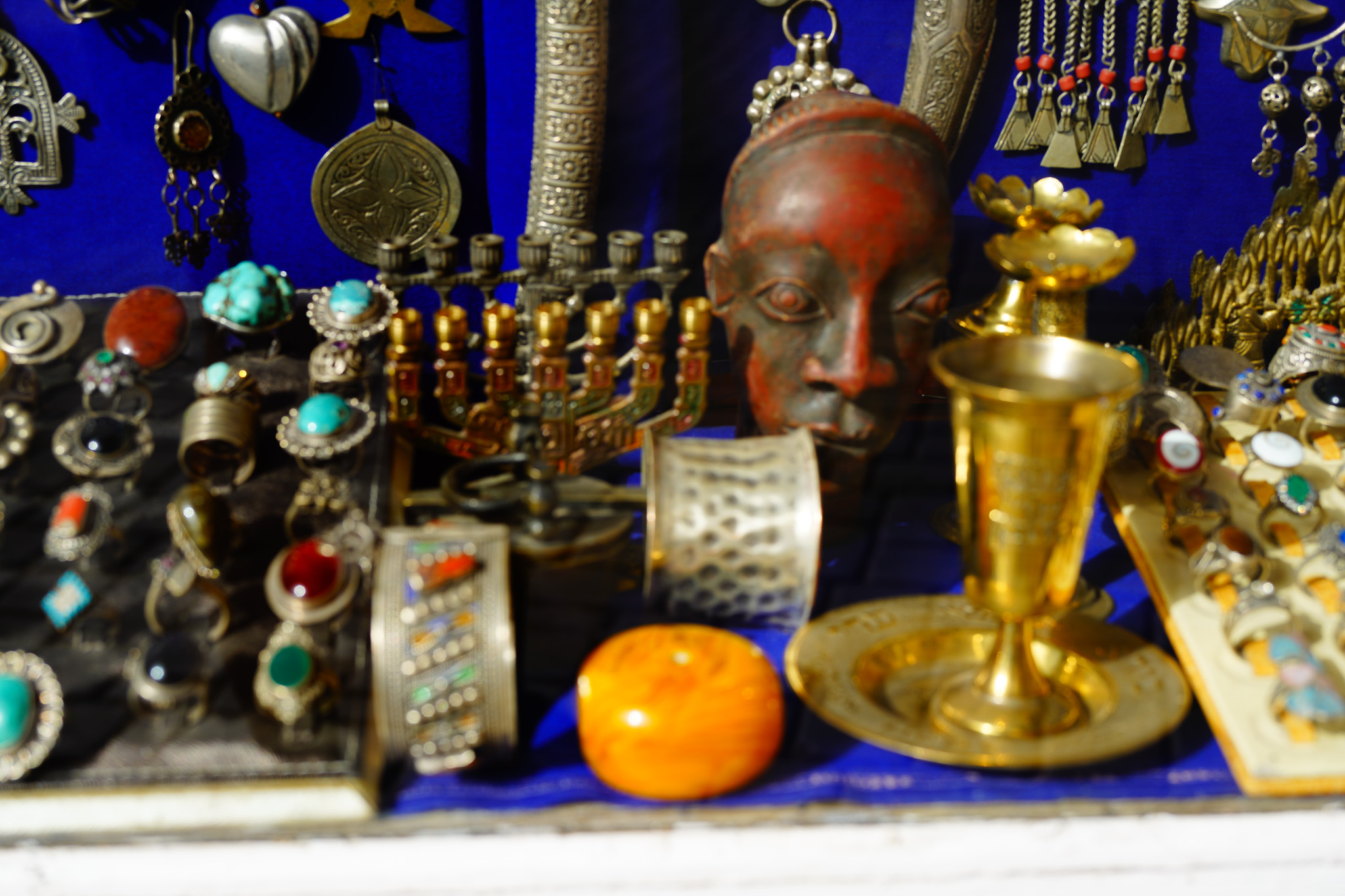 Berber Museum, Jardin Majorelle — jewellery display
